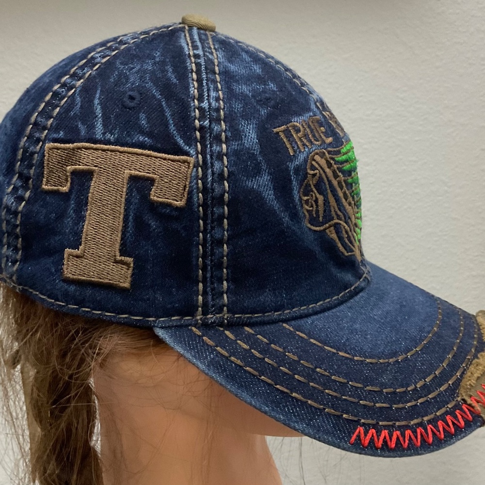 Indian Distressed Cap. - Picture 2 of 6